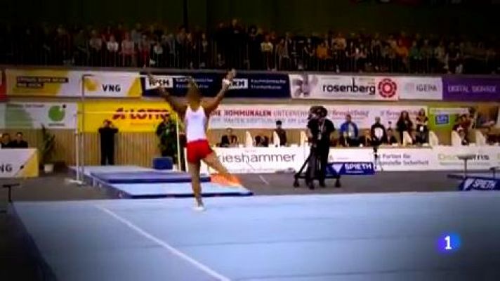 Telediario 1 - Ray Zapata vuelve a entrenar para lograr medalla en Tokio