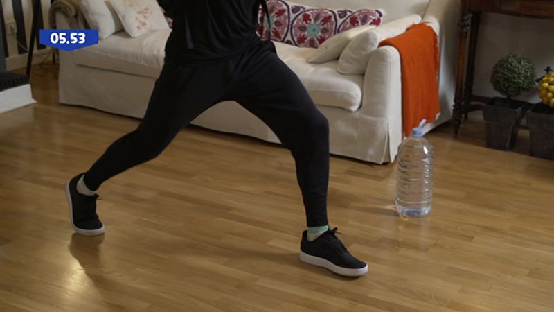 Programa 55 (Fuerza y trabajo cardiovascular) Muévete en casa - Programa 55 (Fuerza y trabajo cardiovascular) - ver ahora