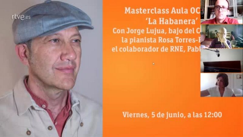 Masterclass Aula OCRTVE Jorge Lujua La habanera 