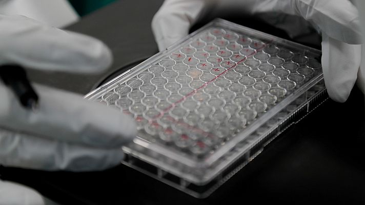 Telediario 1 - Un enfermero español probará la vacuna en la que trabaja la Universidad de Oxford