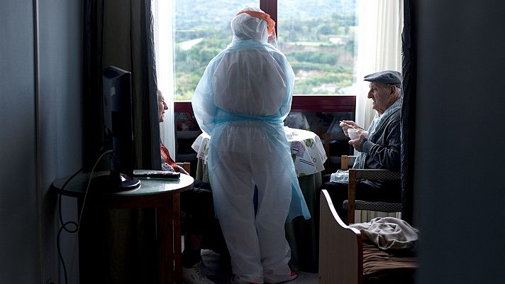 Telediario 1 - Más de 19.000 personas han muerto en residencias durante la crisis del coronavirus