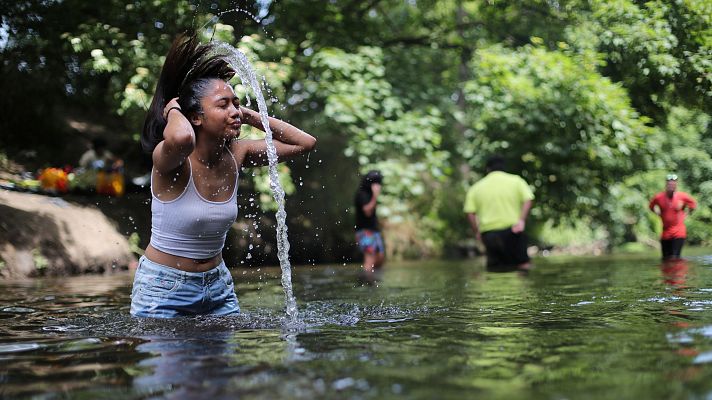 Telediario 1 - Récord histórico de temperatura en el mundo en el mes de mayo