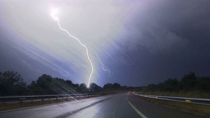 Tormentas fuertes en el Pirineo oriental, Cataluña y Sistema Ibérico