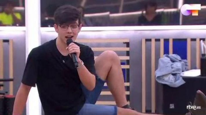 OT 2020 - Flavio canta "Calma" 1r pase de micros