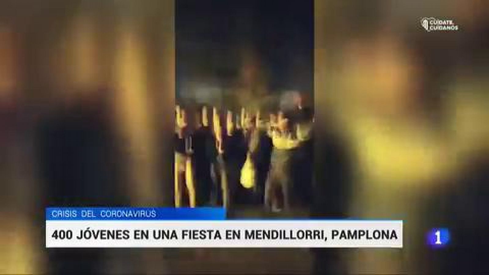 400 jóvenes se concentran en una fiesta en el lago Mendillorri, en Pamplona, pese al estado de alarma