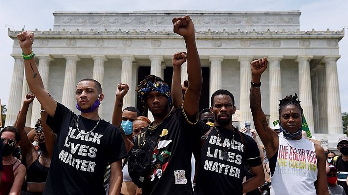 Washington se moviliza en una gran marcha contra el racismo