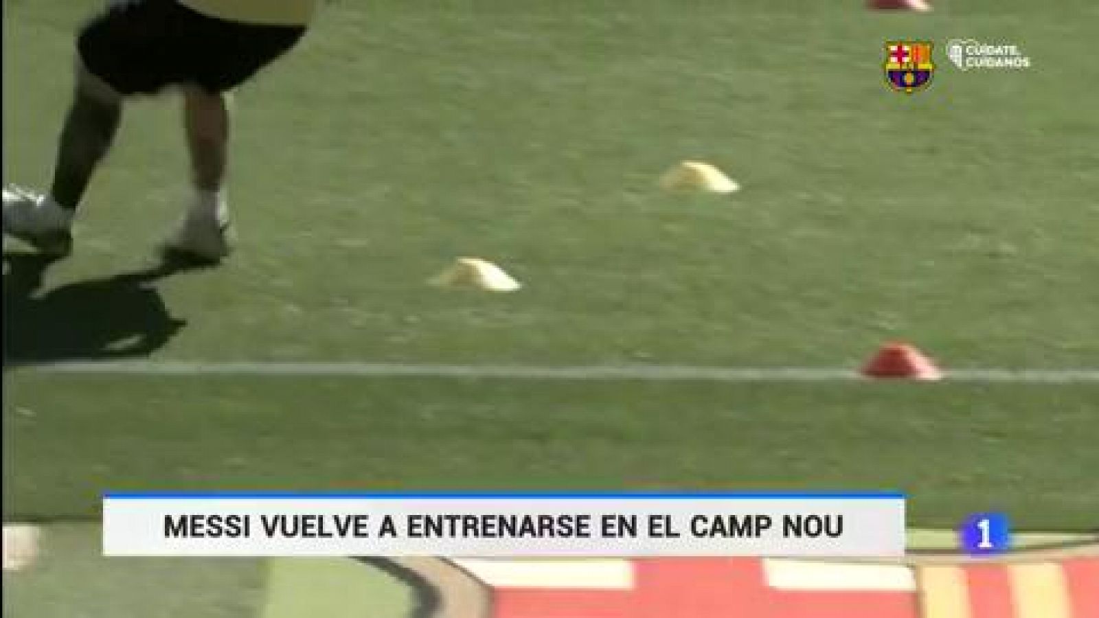 Vídeo: Messi sigue recuperándose y Suárez recibe el alta - RTVE.es