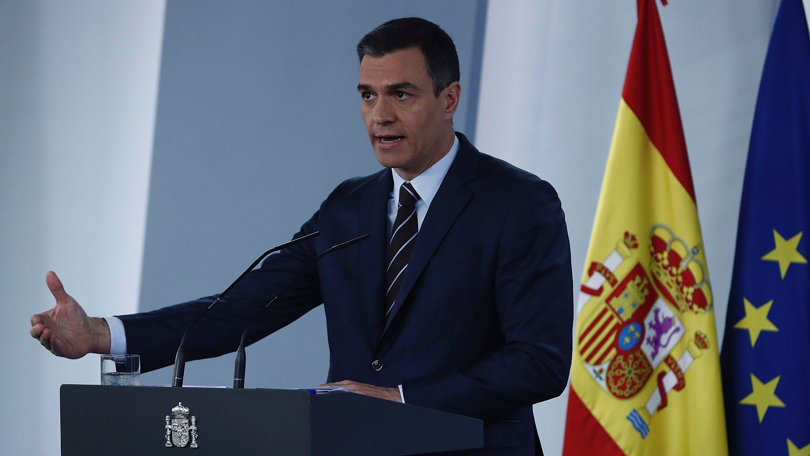 Sánchez: "La mayoría de rebrotes se deben a una imprudencia" - Especiales informativos | Ver