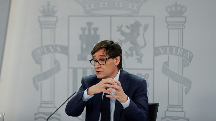 Telediario 1 - Illa defiende la gestión durante el coronavirus: "Visto lo visto, todos llegamos tarde a esto"