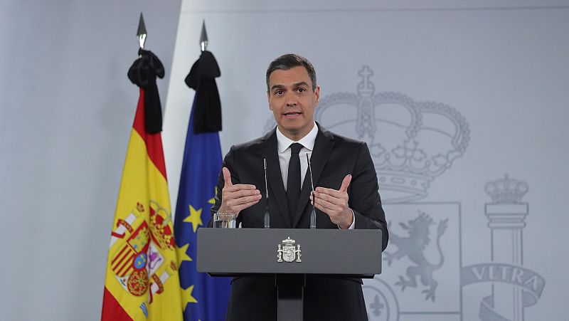 Sánchez, sobre el aforo de los estadios: "Es de justicia que haya un respuesta común. No puede haber aficionados en un sitio y en otros no"