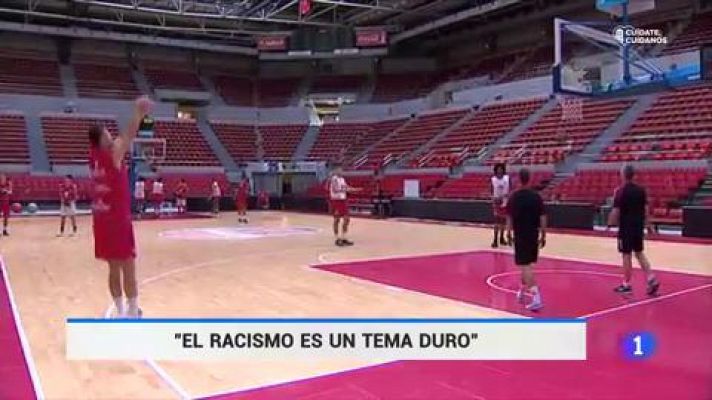 Telediario 1 - Dylan Ennis: "He tenido experiencias (racistas), pero nada como lo que estamos viendo en América ahora mismo"