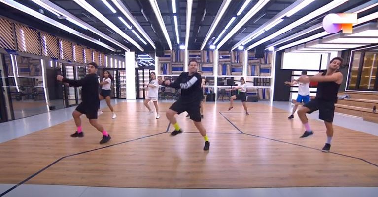 Clase especial de cardio con Cesc, Cristian y Mario