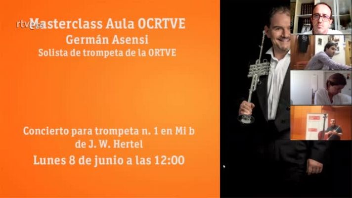 Orquesta y Coro de RTVE - Masterclass Aula OCRTVE German Asensi 8 de junio