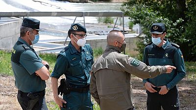 La Guardia Civil rastrea a un cocodrilo de gran tamao en Valladolid