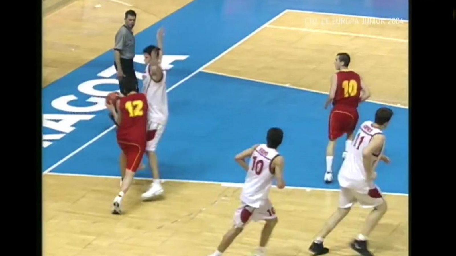 Baloncesto - Campeonato de Europa Junior 2004: España-Turquía, desde Zaragoza - RTVE.es