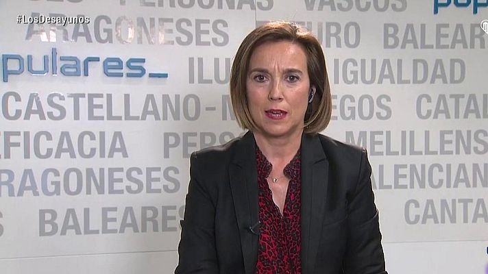 Los desayunos - Gamarra Los El PP pide al Gobierno "responsabilidades políticas" por no actuar antes contra la extensión del coronavirus