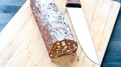 Aquí la Tierra - Cómo hacer salami de chocolate, un rico trampantojo