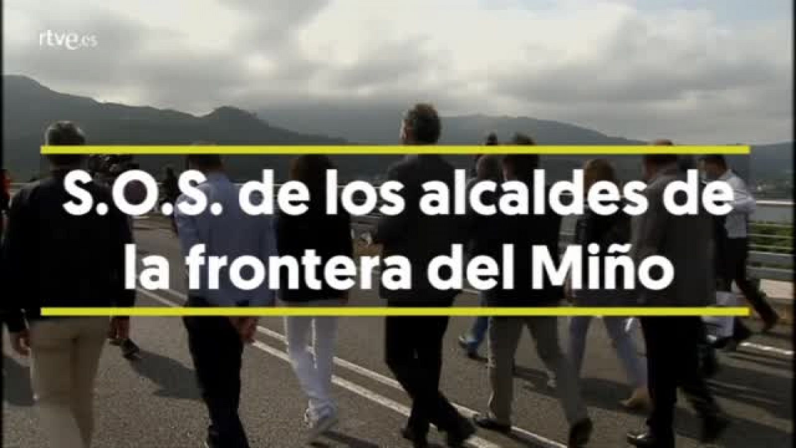 Los alcaldes de la frontera del río Miño piden la apertura de más puentes - RTVE.es