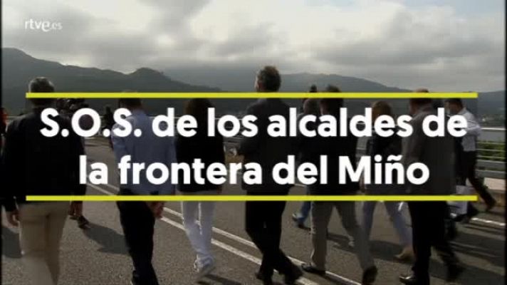  - Los alcaldes de la frontera del río Miño piden la apertura de más puentes