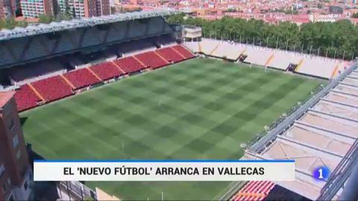 El estadio de Vallecas, listo para la vuelta del fútbol 
