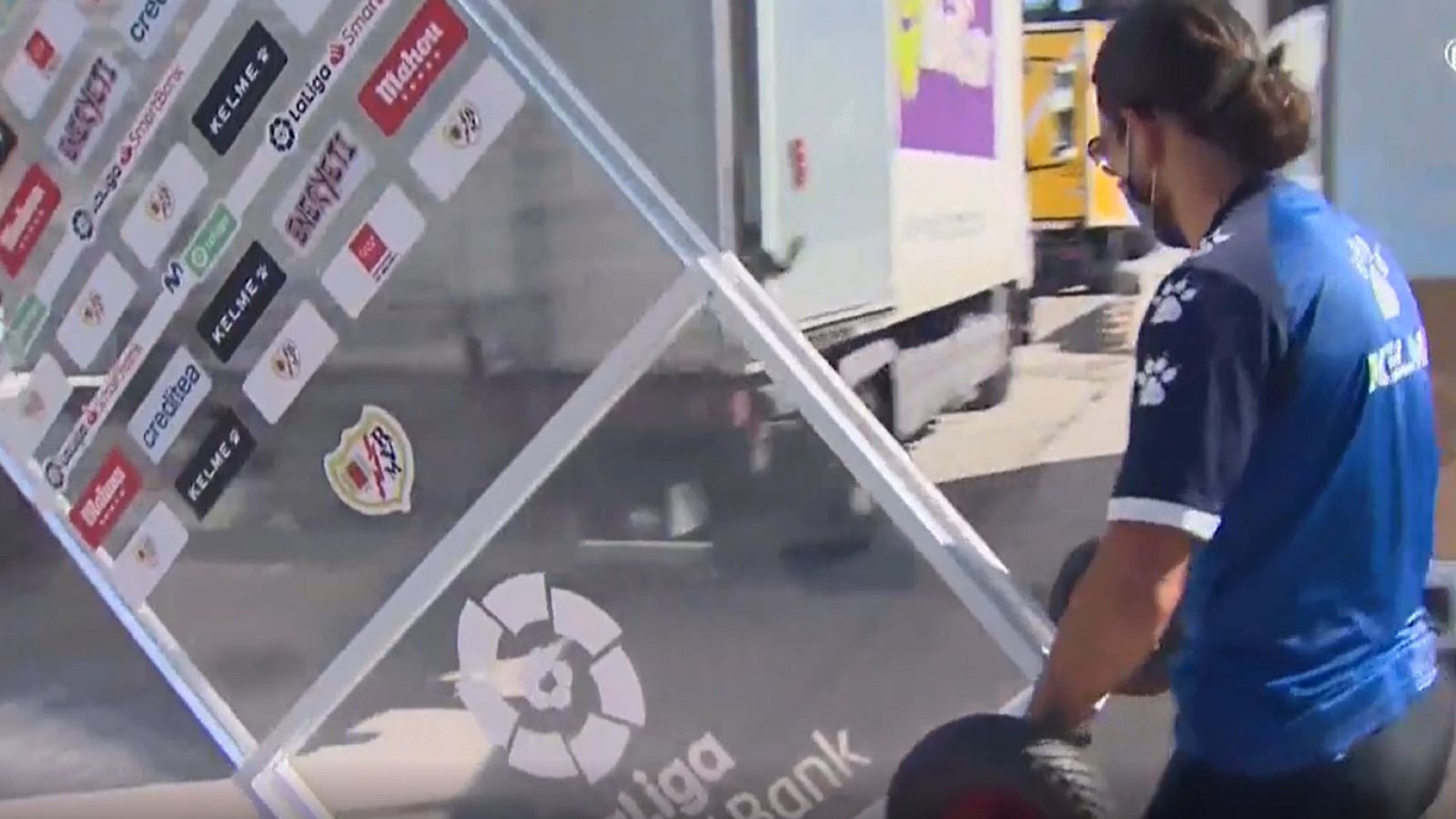 El estadio de Vallecas, listo para la vuelta del fútbol con protocolo anticoronavirus