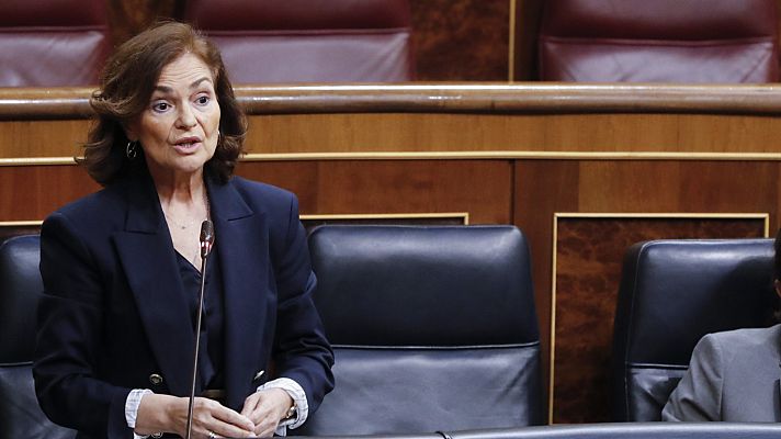 Especiales informativos - El PP pide a Calvo que aclare si cree que Casado "anda en una operación para derrocar al Gobierno"