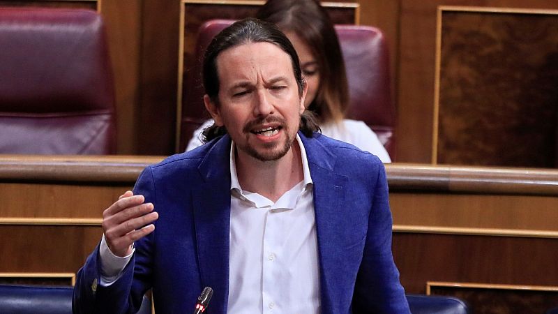 Iglesias acusa al PP de "indecencia" en la crisis de las residencias en la Comunidad de Madrid