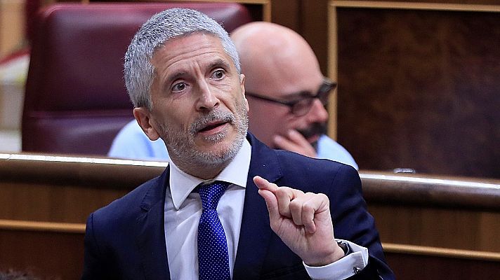 Especiales informativos - Vox acusa a Marlaska de "mentir" en el cese de Pérez de los Cobos y de "odiar" a la Guardia Civil