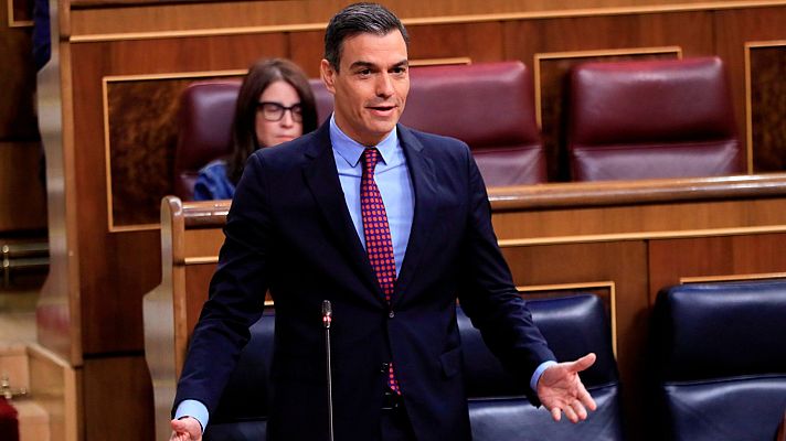 Telediario 1 - Gobierno y oposición se culpan mutuamente de la crispación política con duros cruces de acusaciones