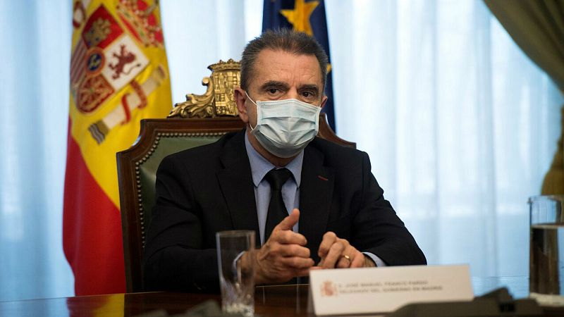 José Manuel Franco, delegado del Gobierno en Madrid: "No me hago responsable del 8M" - RTVE.es | Ver