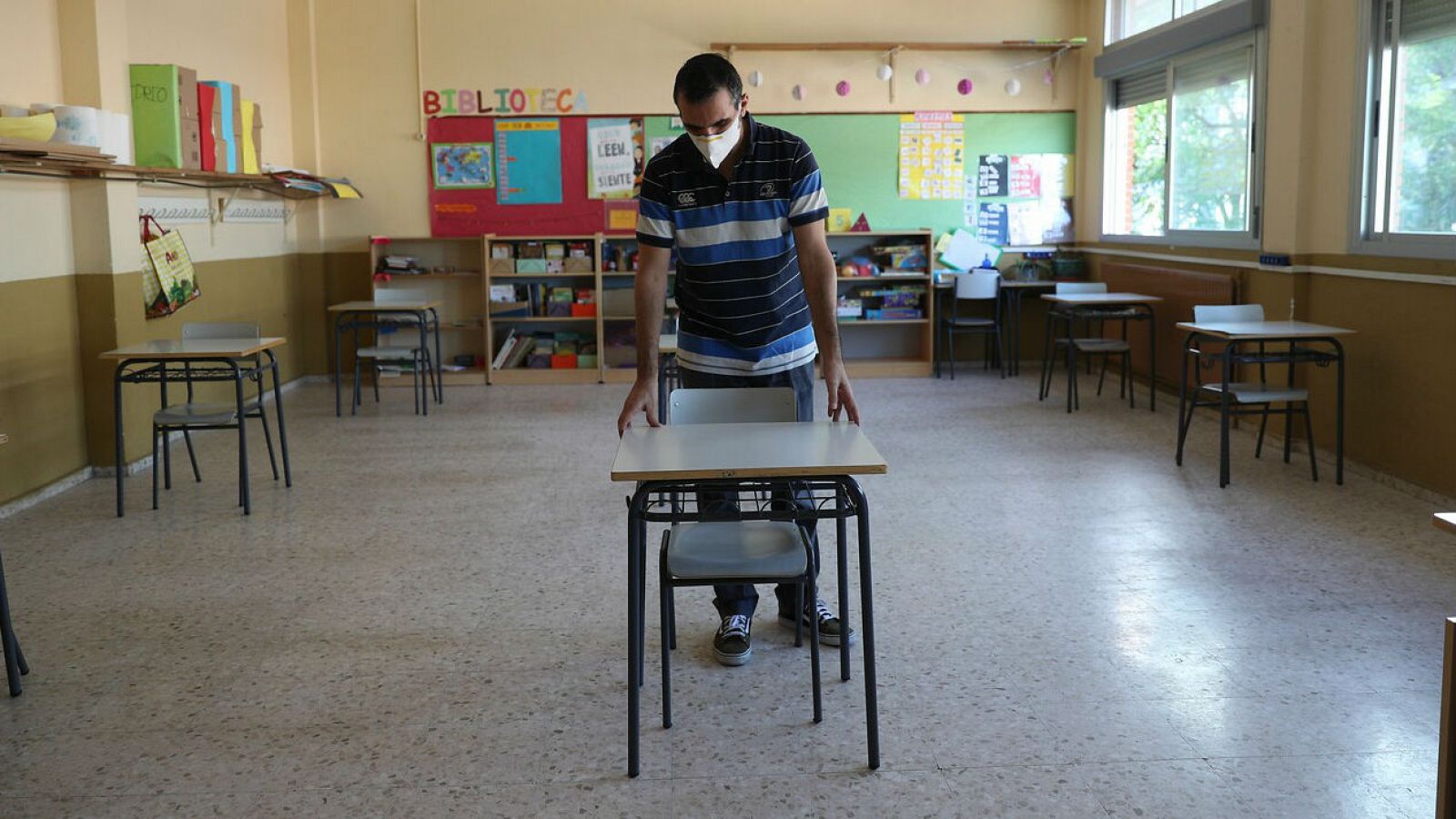 Sanidad asegura que la vuelta a los colegios en septiembre deberá prepararse "con mucha precaución" - RTVE.es