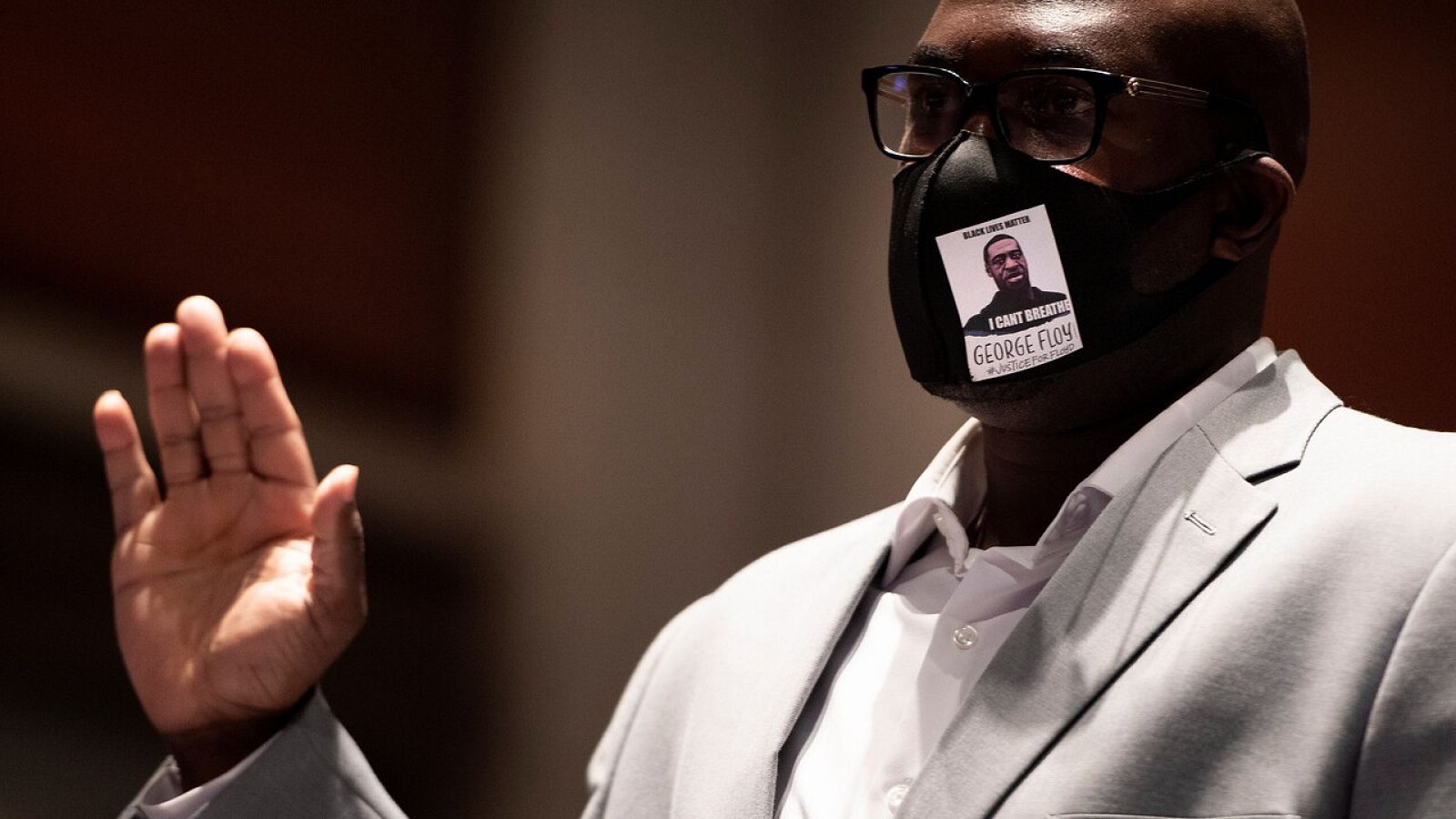 El hermano de Floyd pide al Congreso de EE.UU. que "ponga fin al sufrimiento" de los afroamericanos - RTVE.es
