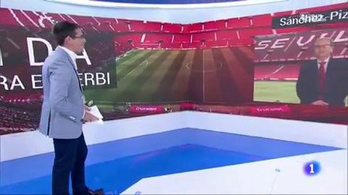Telediario 1 - Los presidentes del Sevilla y el Betis, de "enhorabuena"