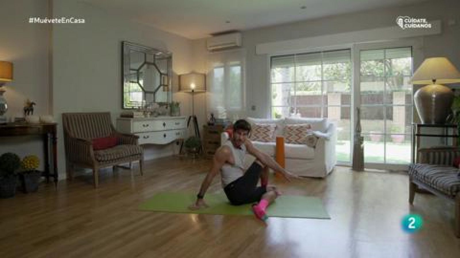 Muévete en casa - Clase yoga y pilates parte 2