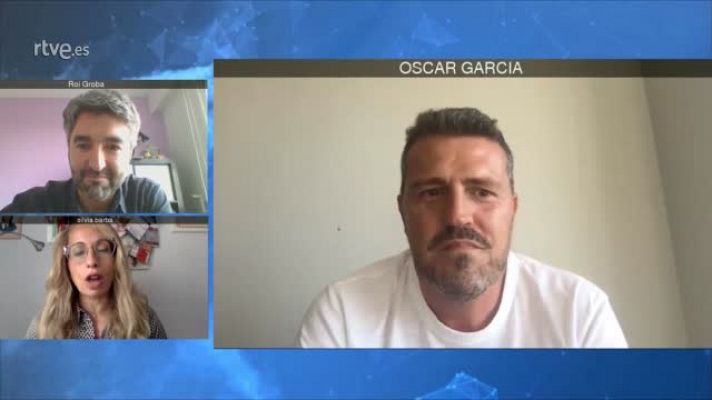 Óscar García: "Me da miedo la salud de los jugadores porque no estamos acostumbrados a jugar cada tres días"