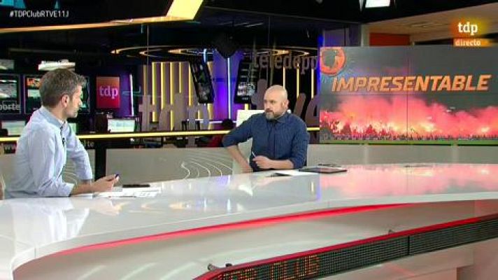 Telediario 1 - En el derbi de Serbia no se cumple el distanciamiento social