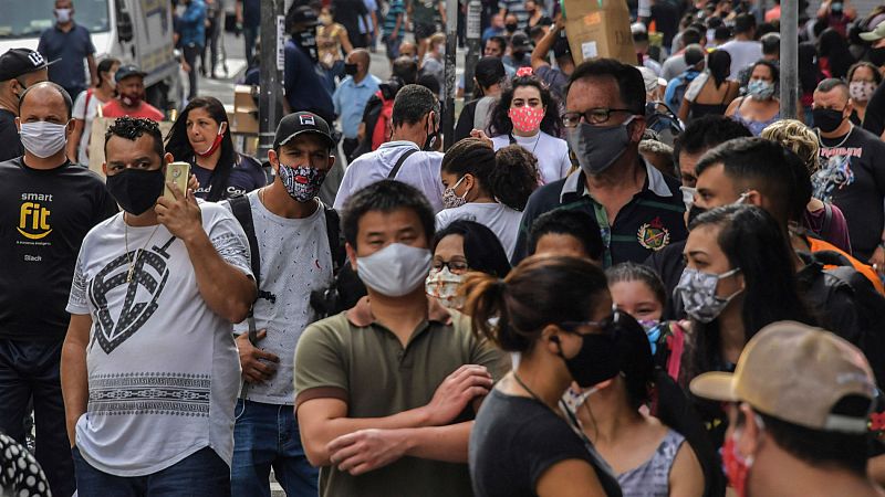 La pandemia del coronavirus continúa en aumento tres meses después