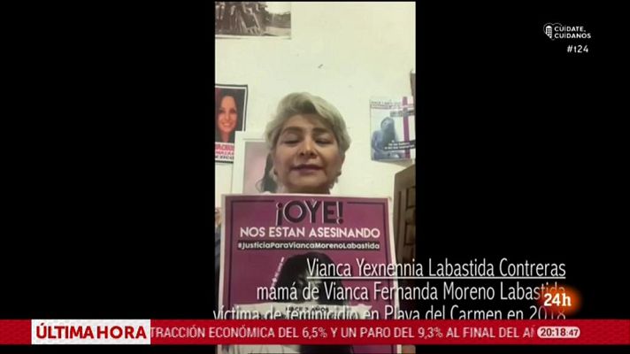 RTVE Igualdad - Víctimas de feminicidios en México protestan contra la última campaña institucional