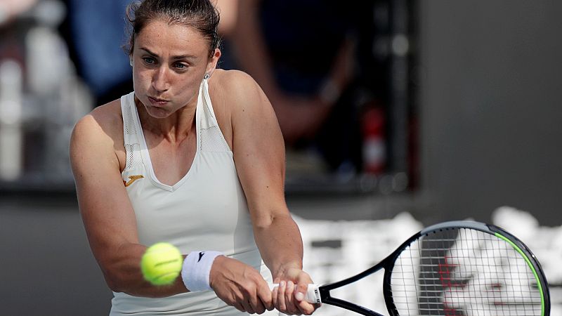 Sara Sorribes: "Veo difícil que se reanude el circuito WTA"