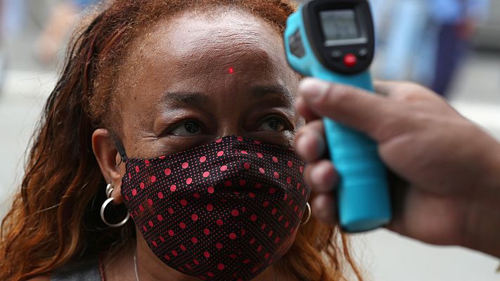 Telediario 1 - Los casos de coronavirus en el mundo se aceleran: un millón de contagios en ocho días