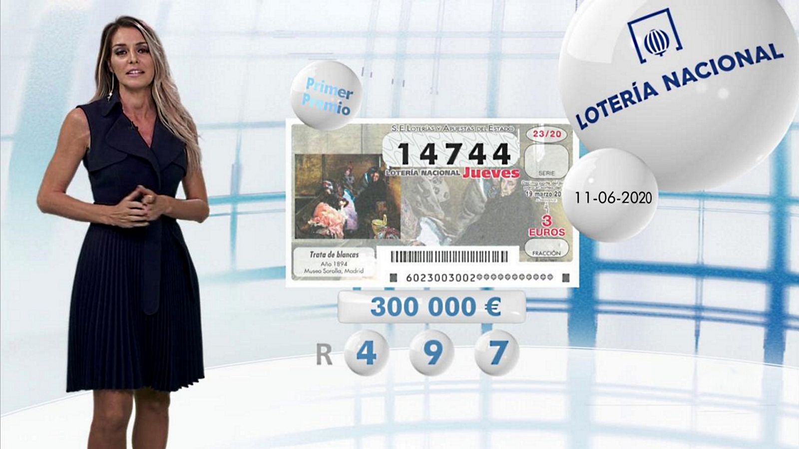 Lotería Nacional + La Primitiva + Bonoloto - 11/06/20 - ver ahora