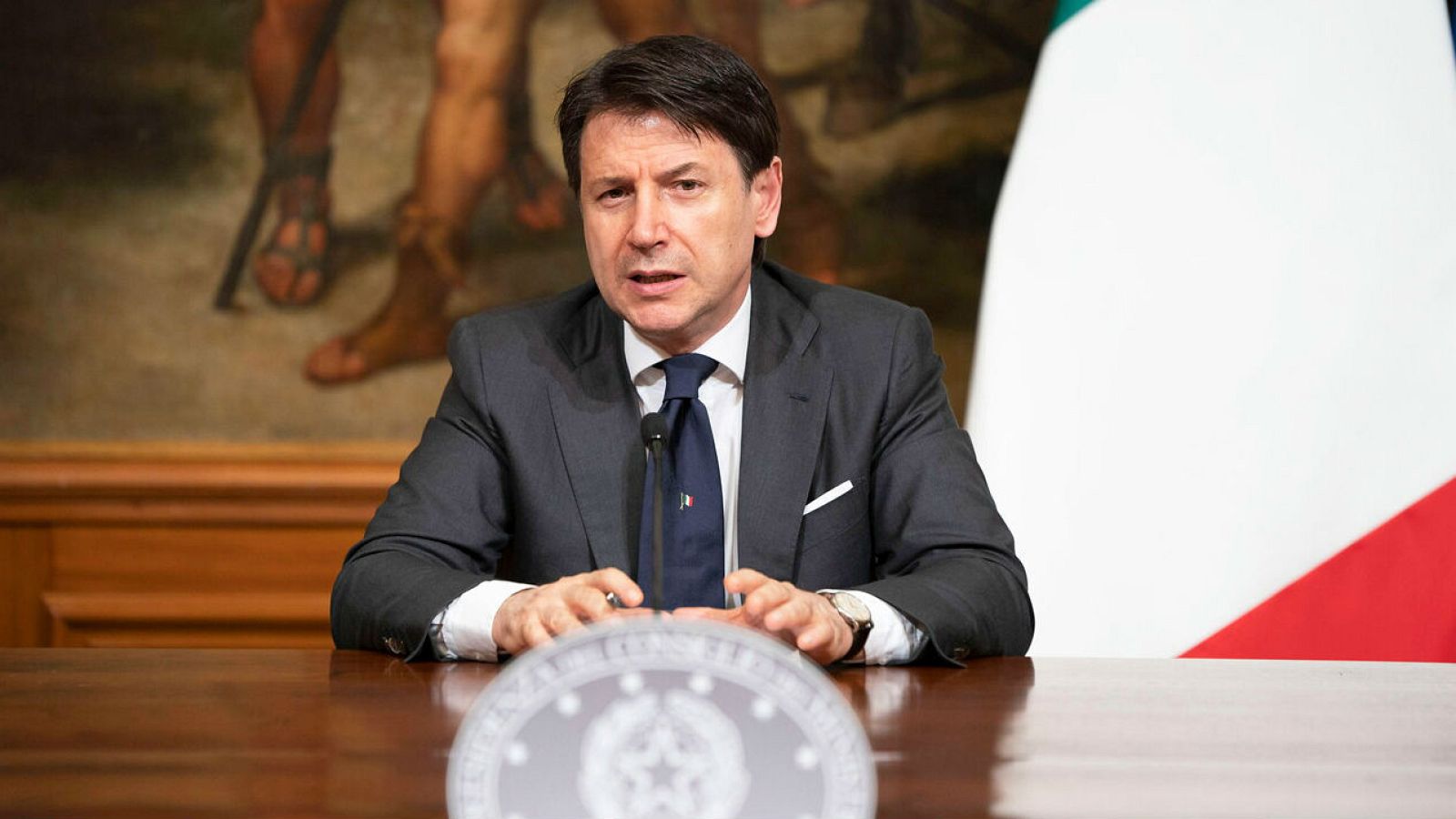 El primer ministro italiano testifica ante la Fiscalía por la gestión de la pandemia