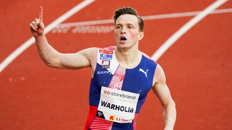 Warkholm e Ingebrigtsen baten dos nuevos récords en los Juegos Imposibles de atletistmo en Oslo