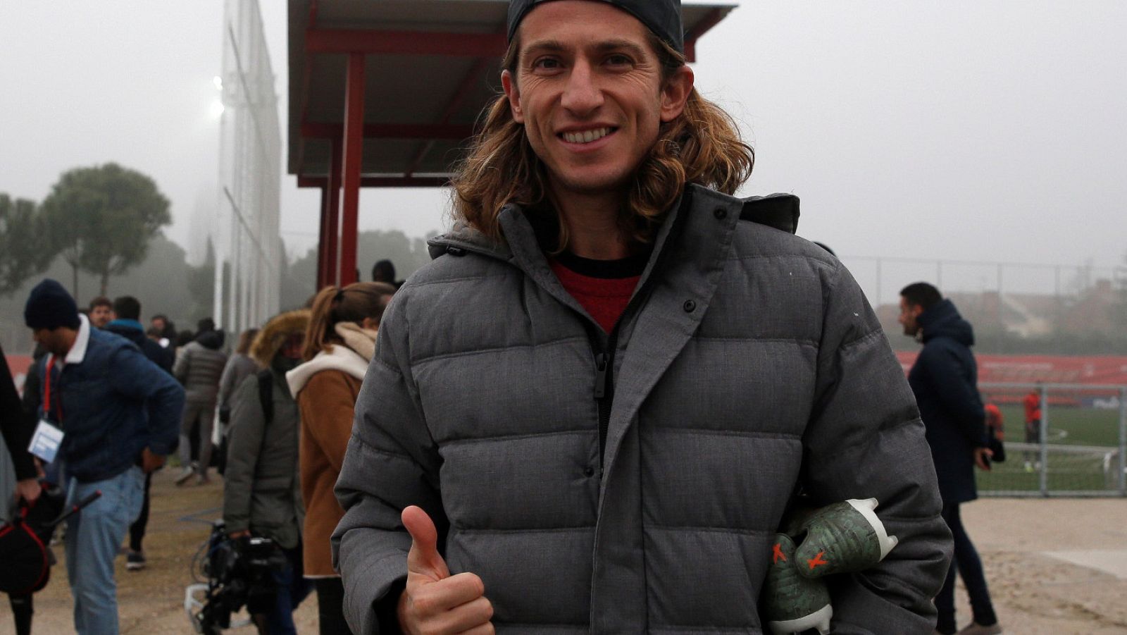 Filipe Luis: "El Atlético es capaz de lo imposible. El partido de Liverpool lo he visto ya tres veces"