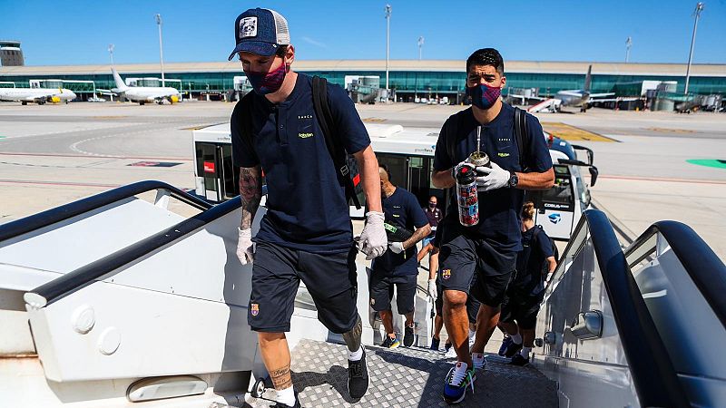 Mallorca y Barça, duelo estrella de este sábado en el regreso del fútbol