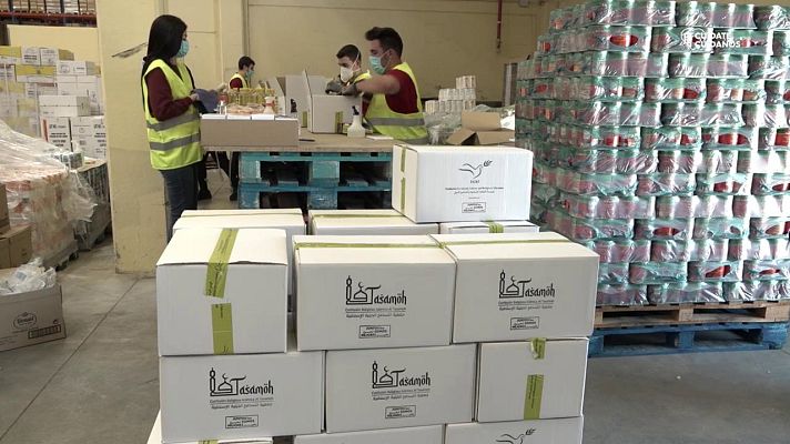 Medina en TVE - Acción solidaria de la FICRT (I)