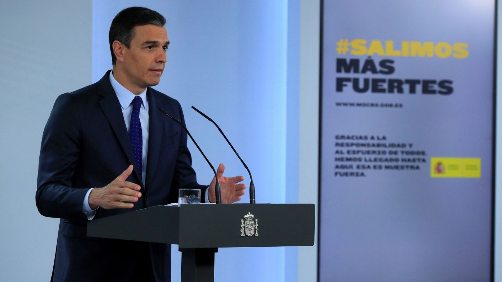 Sánchez apela a la "unidad" para lograr unos presupuestos: "Tendemos la mano a todas las fuerzas políticas"