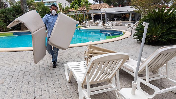 Telediario 1 - Las comunidades apoyan la apertura de fronteras