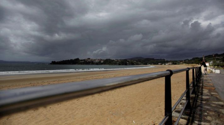 La Península continuará bajo la influencia de una  borrasca fría situada al norte pero que tiende a alejarse