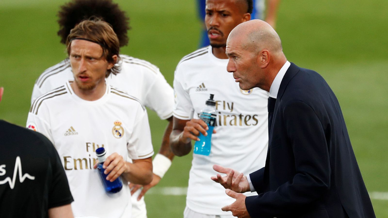 El enfado de Zidane con los jugadores ante el Eibar | Ver